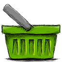 Basket, empty, shopping, webshop, ecommerce icon