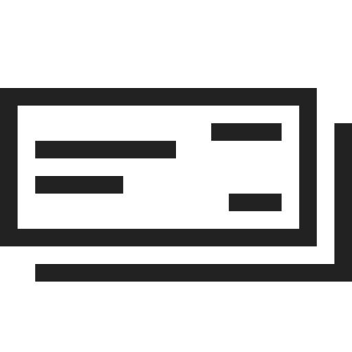 Check, payments, currency, finance, money, payment icon