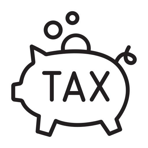 Annual, cost, fee, legal, money, payment, tax icon