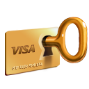 Payment, secure, unlock icon