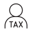 Tax outline icon 64x64
