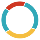 Black background,Diagram,Donut chart,Schedule,Presentation