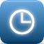 Elegant Blue Web icon 64x64