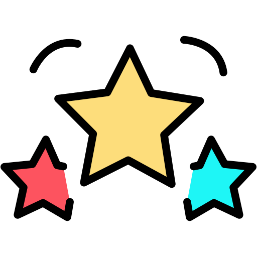 Bookmark, favorite, rating, stars icon