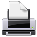 Emblem, print icon