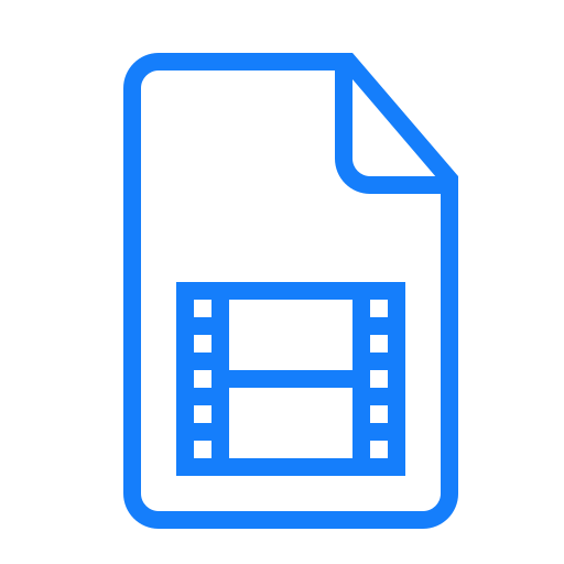 Document, movie icon