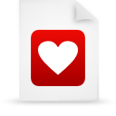 File, document, paper, red icon