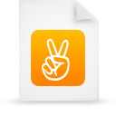 File,Document,Paper,Orange ok 