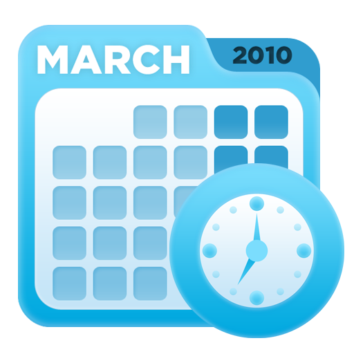 Calendar, recycle icon