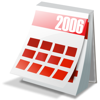 Calendar, year icon