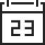 Calendar icon 64x64