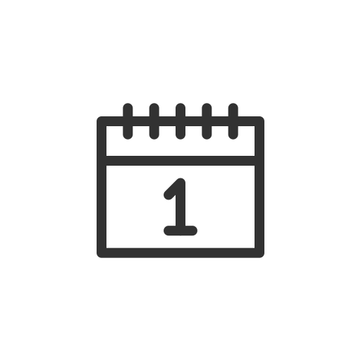 Calendar, clock, date, event, schedule, time icon