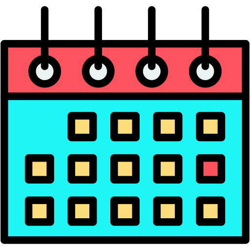 Calendar, date, day, deadline, reminder, schedule, wall calendar icon