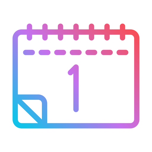 New, year, calendar, interface, time, time and date, schedule icon