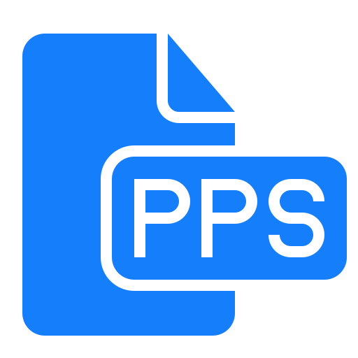 Document, file, pps icon