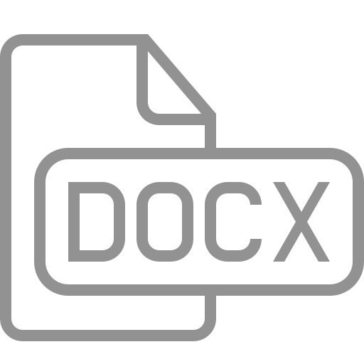 Document, docx, file icon