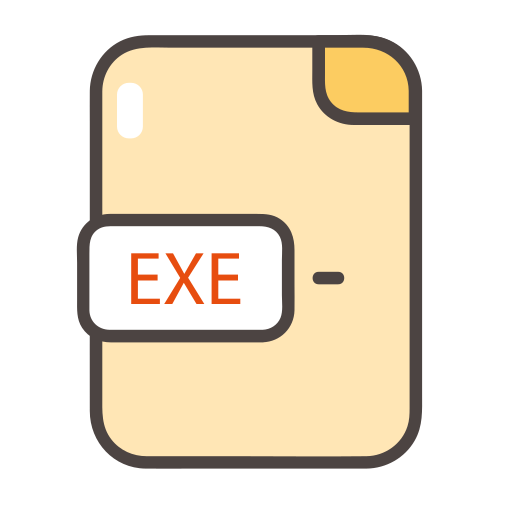 Exe, exe icon, files, folders, document icon