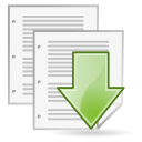 As, document, guardar, save icon