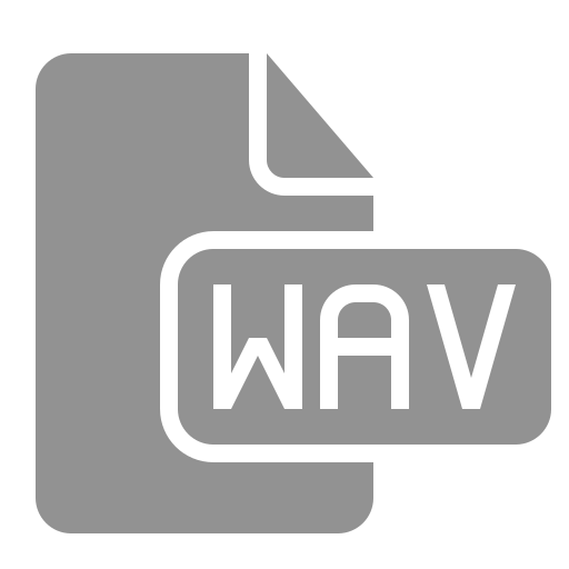 Document, file, wav icon