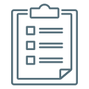 Check list,Clipboard,List,Result
