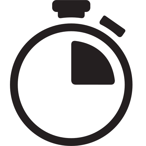 Personal, trainer, stopwatch, time, training icon
