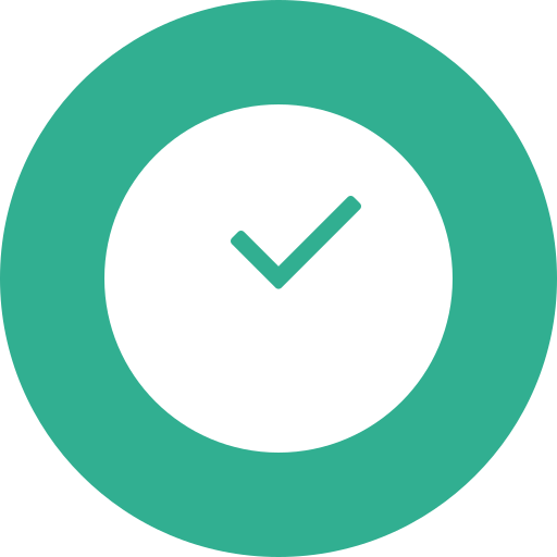 Cercle, clock, deadline, red, time, time management icon