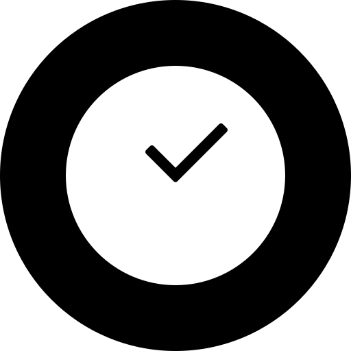 Circle, clock, deadline, time, time management icon