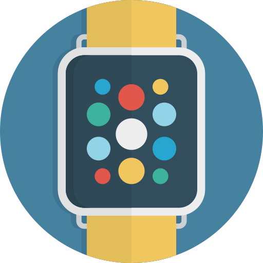 Clock, device, smart, smartwatch, time, watch icon