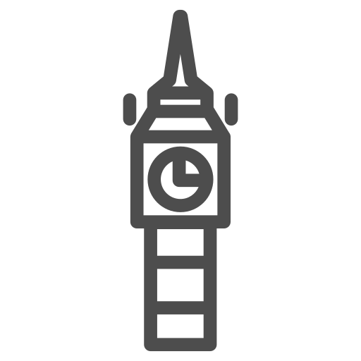 Bigben, clocks, england, london, sight, time, travelling icon