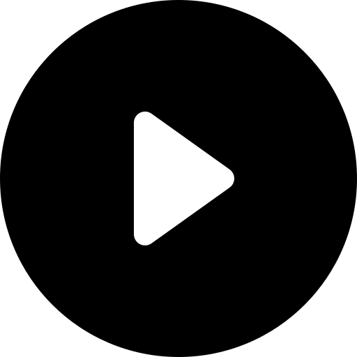 Play, circle, fill icon