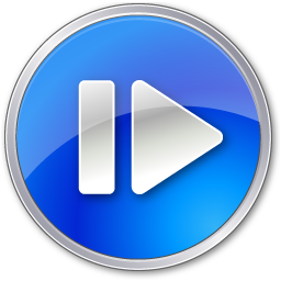 Stepforwardnormalblue icon