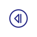 Back,Backward,Blue,Direction,Previous