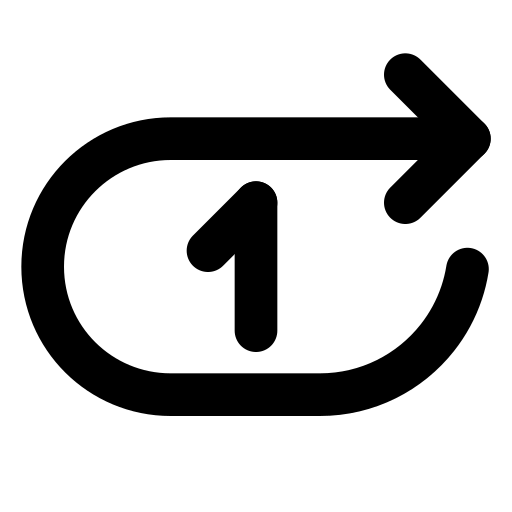 Play, once icon