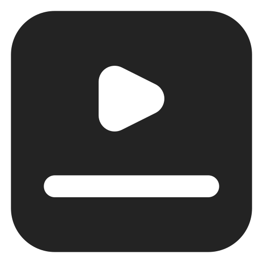 Video, movie, play, player icon