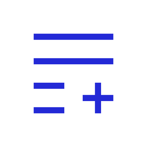 Add, to, list icon