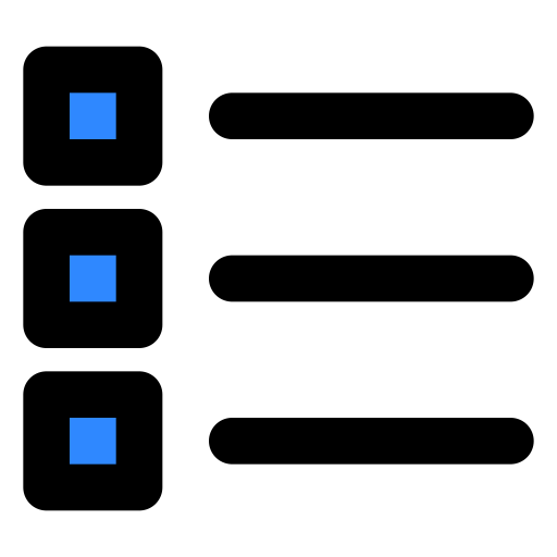 List, checkbox icon