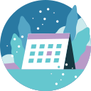 Activity,Background,Calendar,Snowfall,Winter