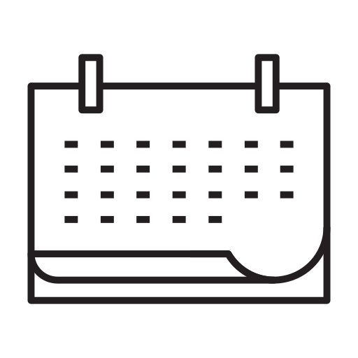 Air, airline, airplane, airport, airship, calendar icon