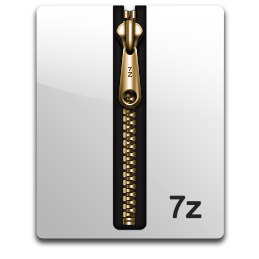 7z, gold icon
