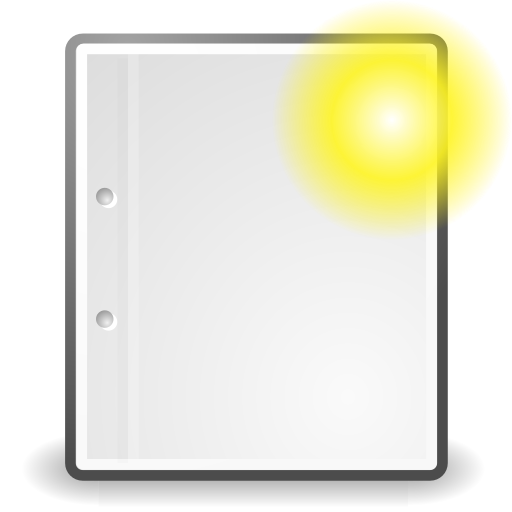 New, document icon