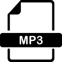 Anycolor,Document,File,Format,Mp3 icon
