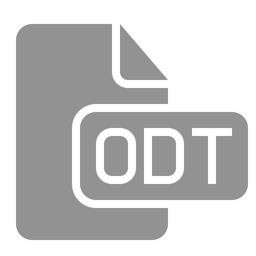 Document, file, odt icon