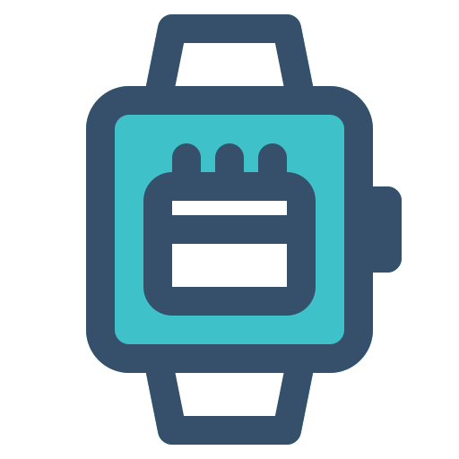 Calendar, smart, smart watch, watch icon
