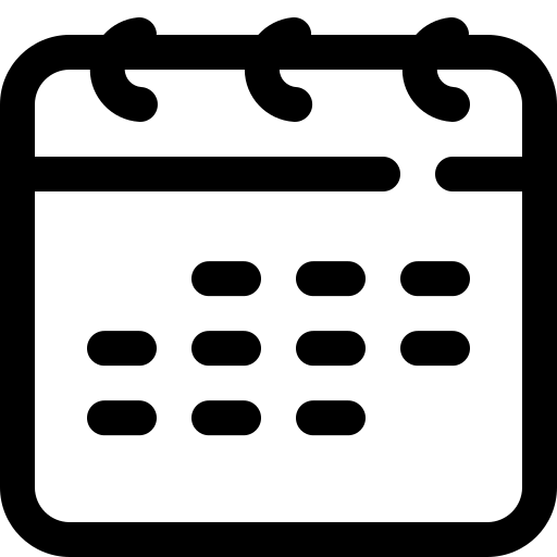 Calendar, date, event, reminder icon