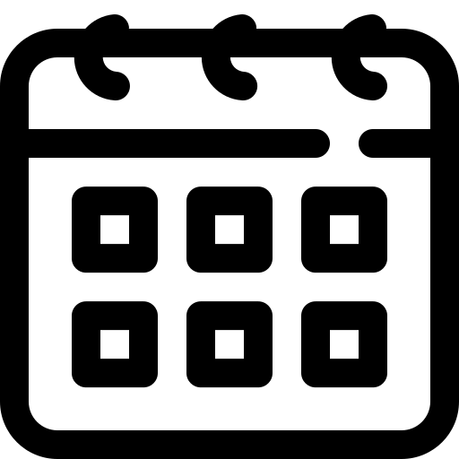 Calendar, date, event, reminder icon