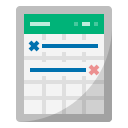 Calendar,Plan,Task,Timeline,Start date and due date