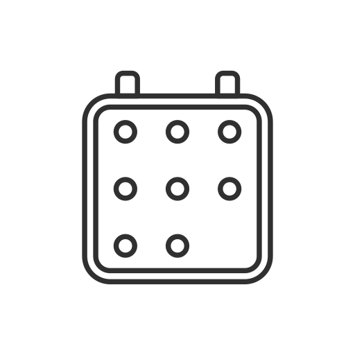 Calendar, date, events icon