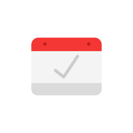 Calendar, check, correct, date icon