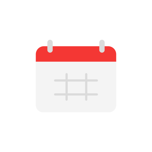 Calendar, date, hashtag, number sign icon