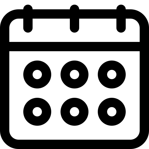 Calendar, date, event, reminder icon